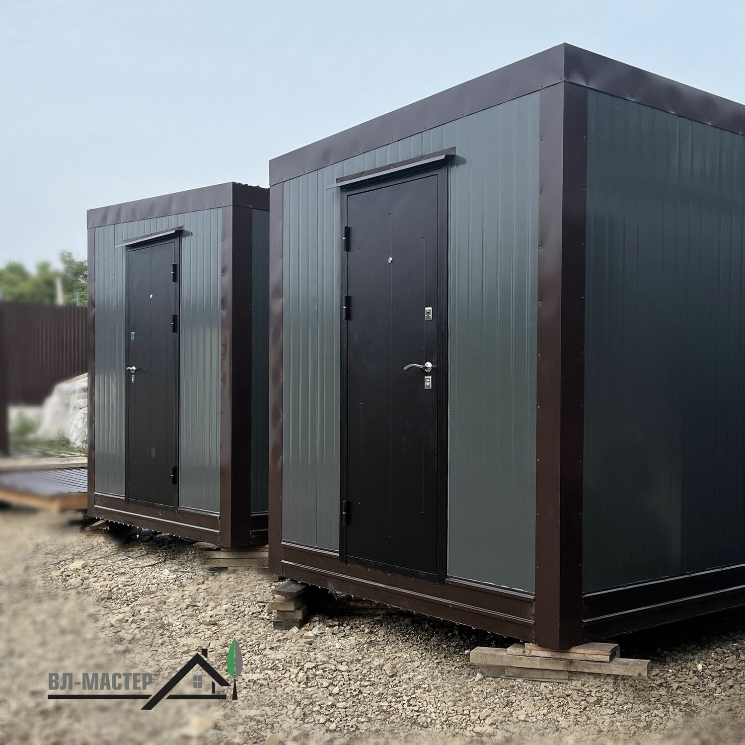 Бытовые модули "Стандарт" 6.00х2.45м