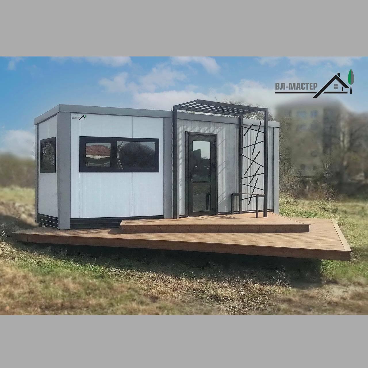 офисный модуль офисный модуль из сэндвич-панелей Владивосток купить строительная компания